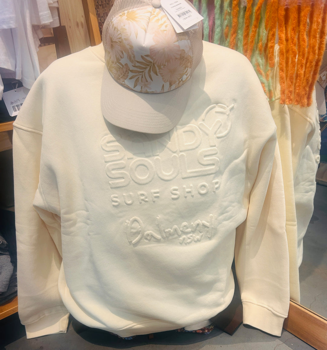 Sandy Souls Crew Neck Fleece – Cosy Coastal Style from Dalmeny