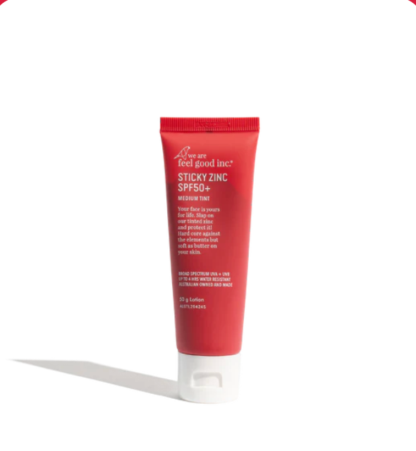 We are feel good Sticky Zinc SPF50+ 50g