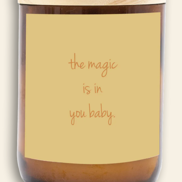 The Magic is in You Baby Candle by Commonfolk