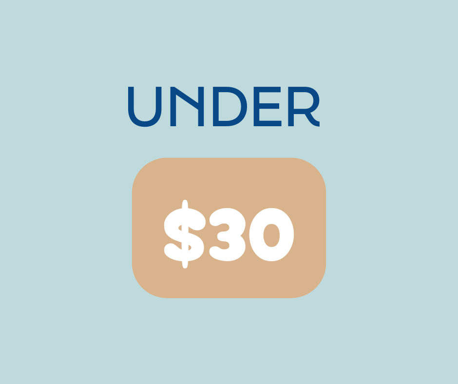 Under $30