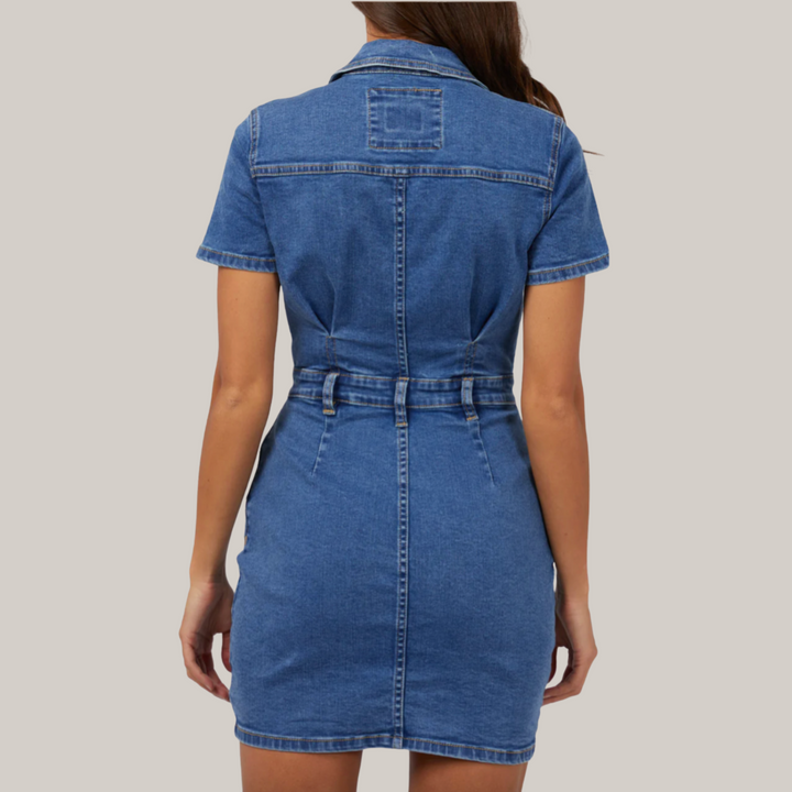 Silent Theory Denim Shay Mini Dress
