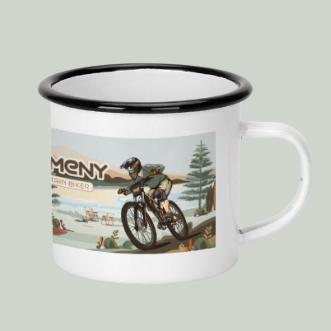 Sandy Souls Dalmeny Enamel Mug