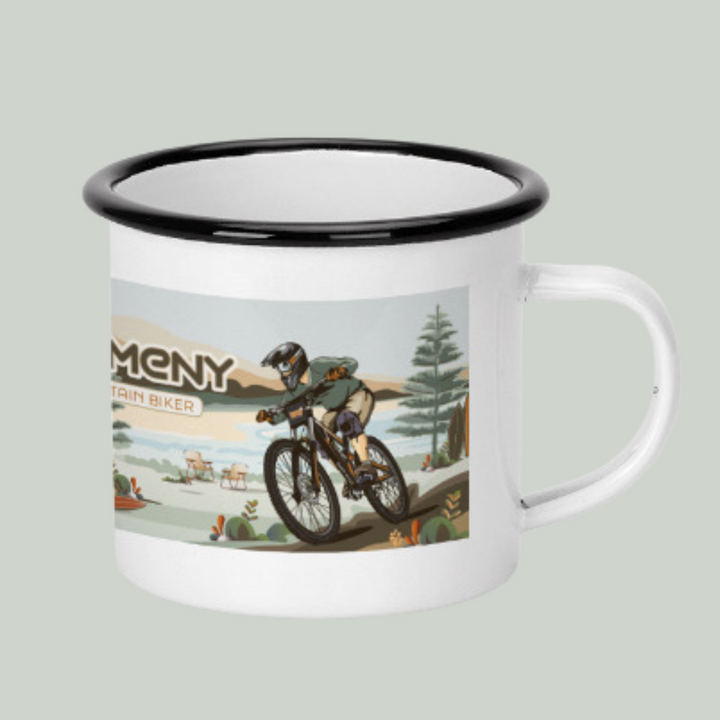 Sandy Souls Dalmeny Enamel Mug