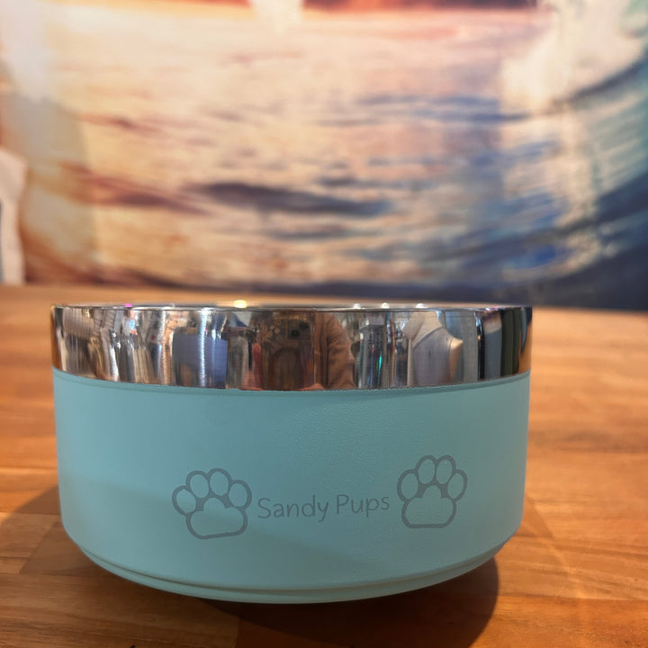 Sandy pup pet bowl