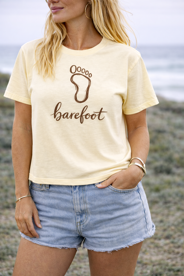 Barefoot Tee | Coastal Graphic T-Shirt – Sandy Souls