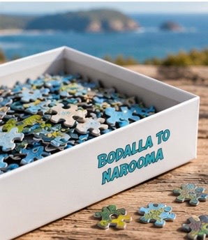 Bodalla to Narooma South Coast Jigsaw Puzzle | Sally Wilson Art