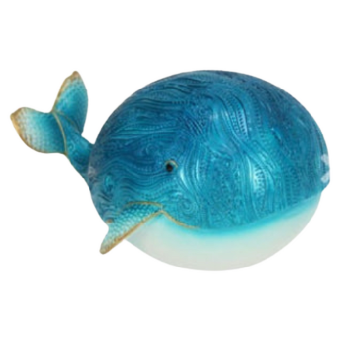 Turquoise whale