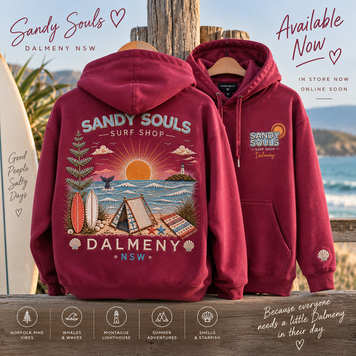 Chasing Sunsets Raspberry Hoodie - Dalmeny
