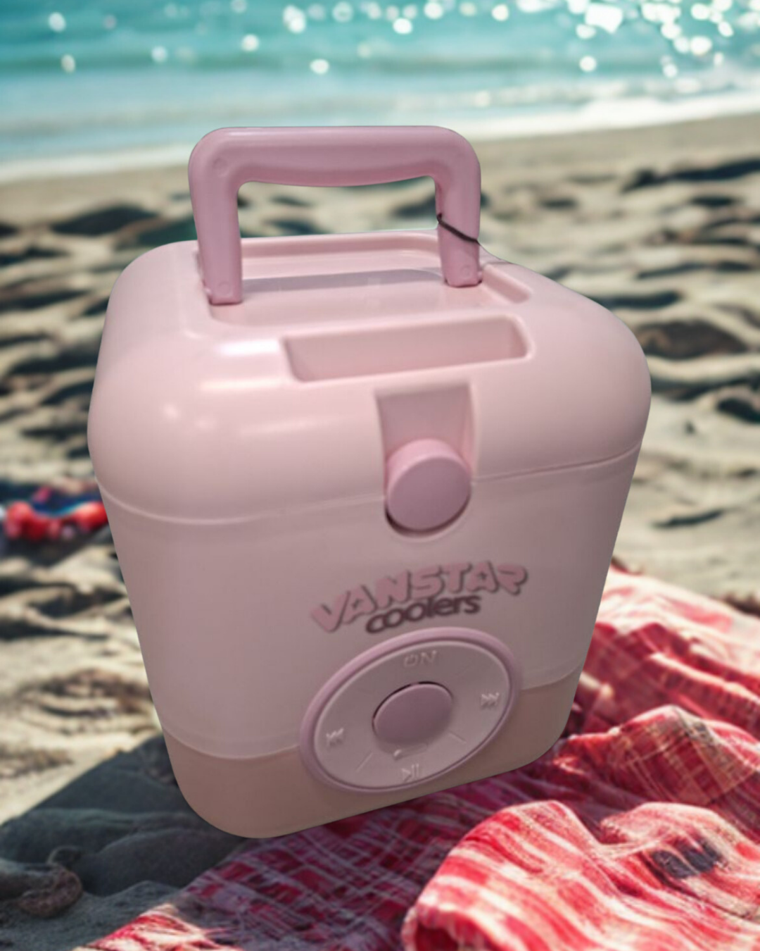 Vanstar Bluetooth Cooler with Speaker | Insulated Beach & Camping Cooler