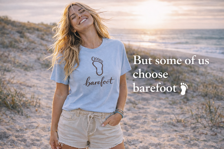 Barefoot Tee | Coastal Graphic T-Shirt – Sandy Souls