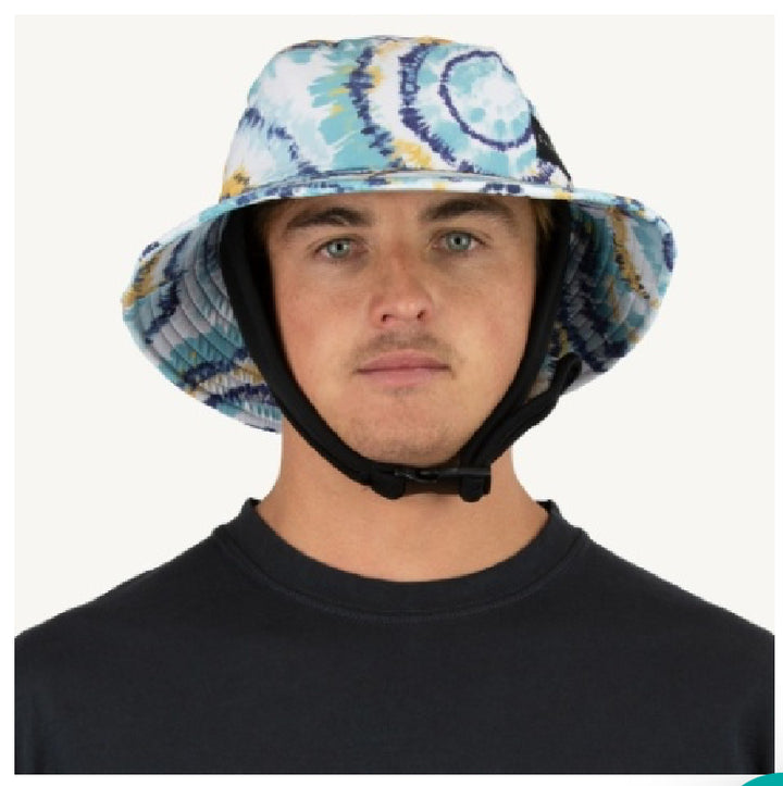 Trawling Surf Bucket Hat – Olive Strap Surf Hat for Sun & Style