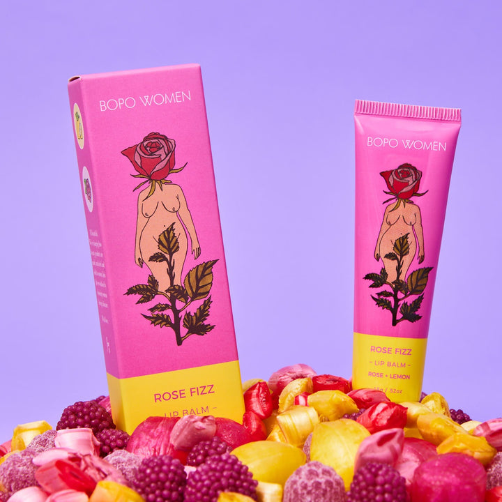 Rose Fizz Lip Balm