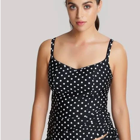 Anya Spot Balconnet Underwired Tankini Top by Panache