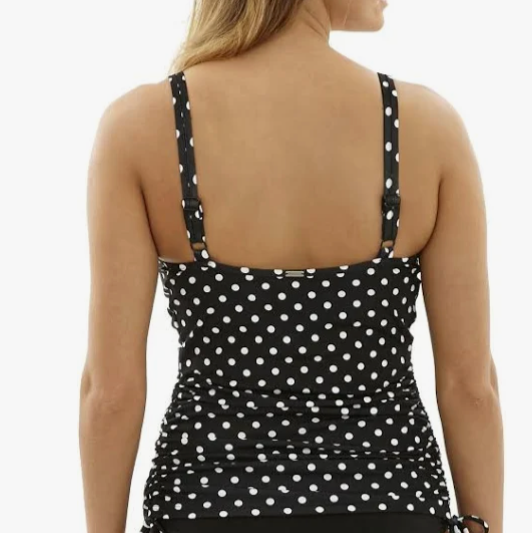 Anya Spot Balconnet Underwired Tankini Top by Panache