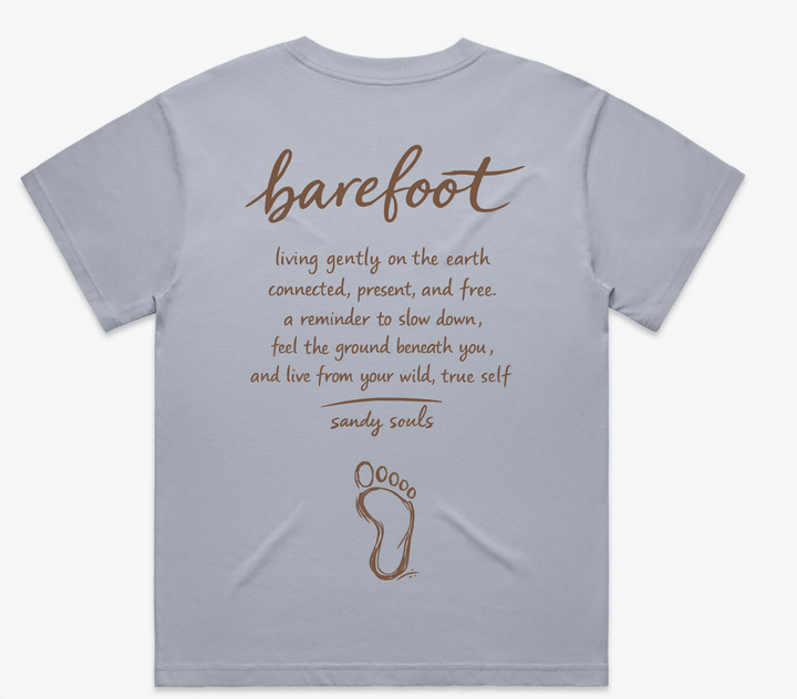 Barefoot Tee | Coastal Graphic T-Shirt – Sandy Souls