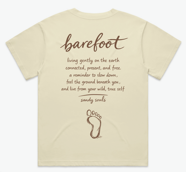 Barefoot Tee | Coastal Graphic T-Shirt – Sandy Souls